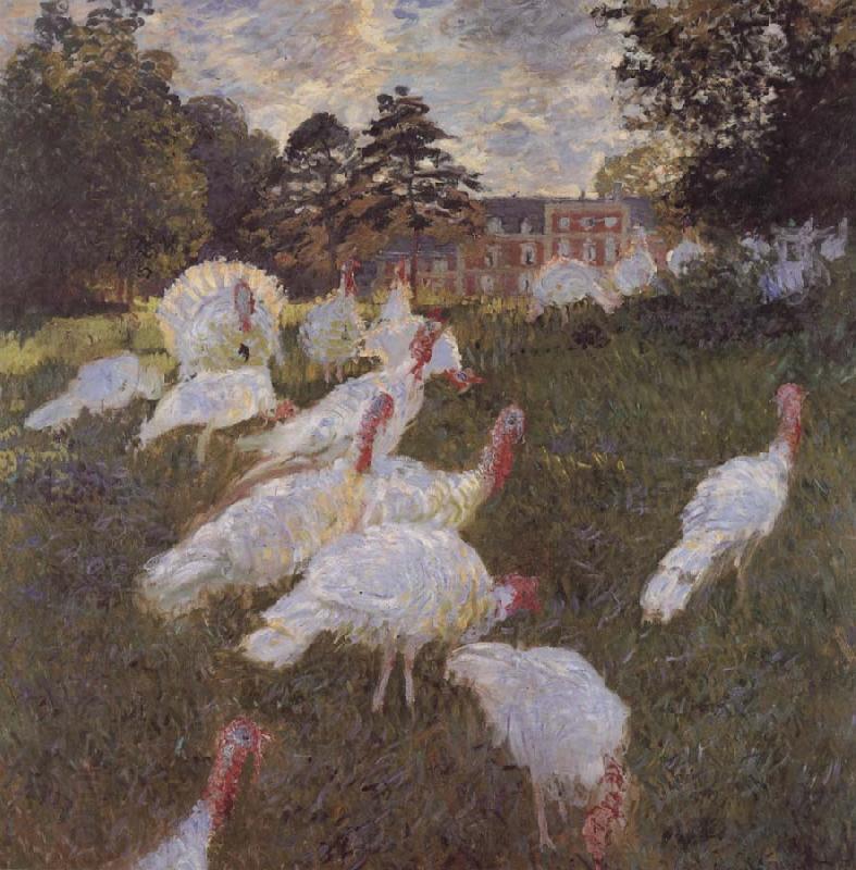 Claude Monet Turkeys China oil painting art